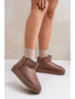 Dámské sněhule na platformě D.Franklin DFSH370010 Taupe Dámské sněhule na platformě D.Franklin DFSH370010 Taupe