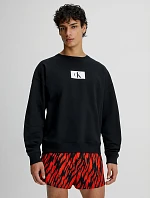 Pánská mikina Lounge Sweatshirt CK96 000NM2415EUB1 černá - Calvin Klein