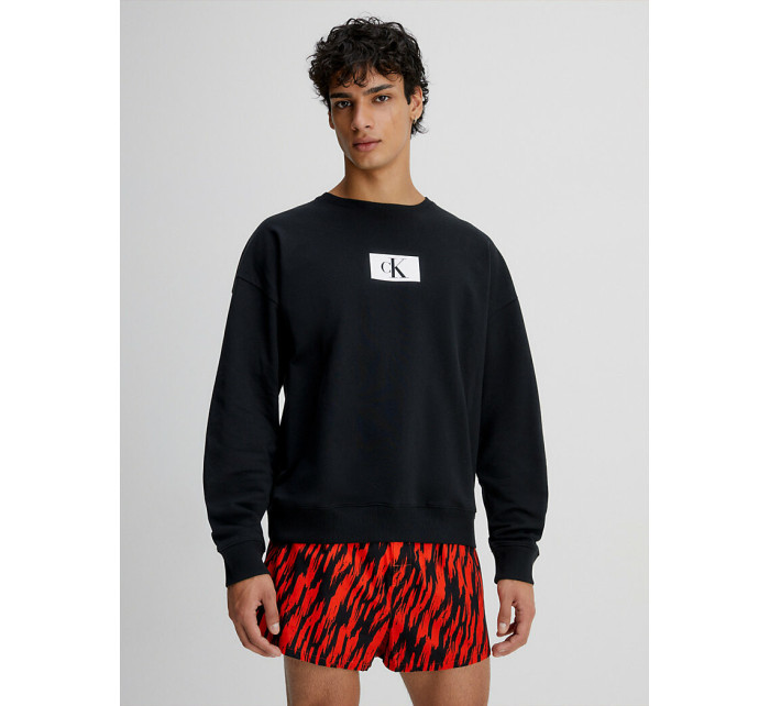 Pánská mikina Lounge Sweatshirt CK96 000NM2415EUB1 černá - Calvin Klein