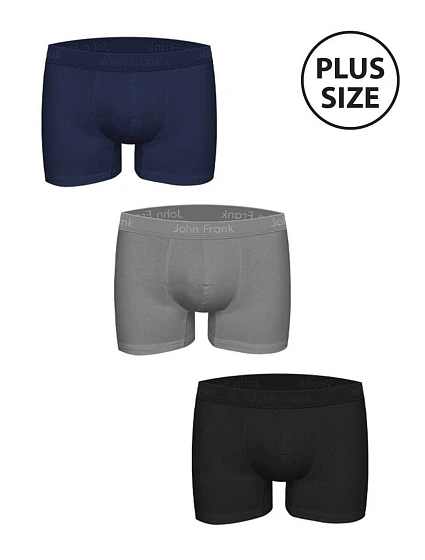 Pánské boxerky model 22585402 3PACK - John Frank