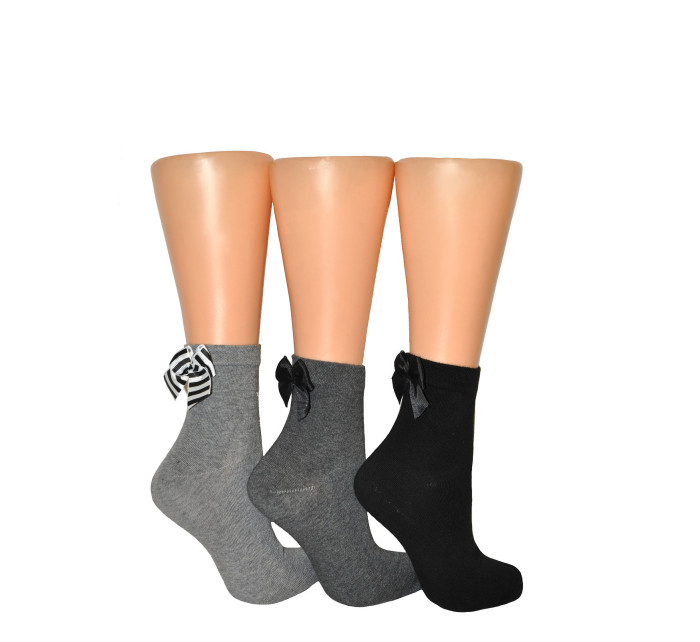 Dámské ponožky Milena 0965 Mašle 37-41