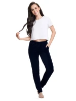 Dámské teplákové kalhoty model 15866555 Velur M2XL - Luna