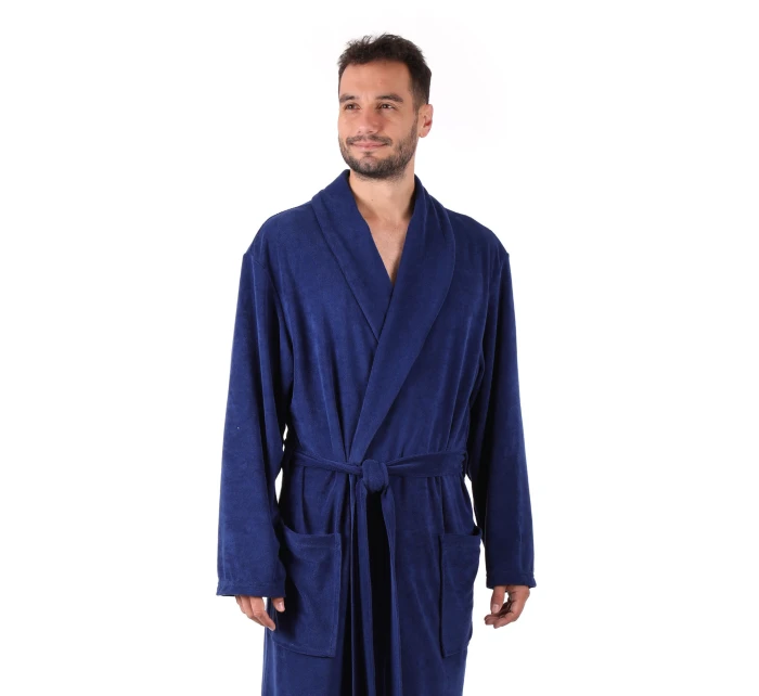 Bari pánský župan tmavě modrá Bari pánský župan tmavě modrá