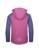 Trollkids Dětská softshellová bunda pro kluky/dívky Dětská bunda Rondane Zip Off XT mallow pink/violet blue (819-242)
