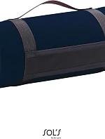 SOL'S Plaid Fleecová deka 25.8105 french navy