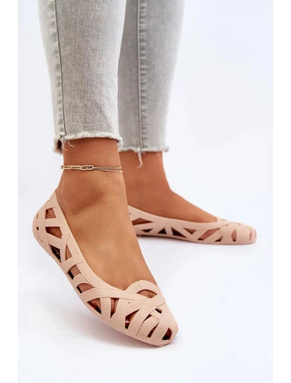 Dámské nahé boty Salam Gumové baleríny Dámské nahé boty Salam Gumové baleríny