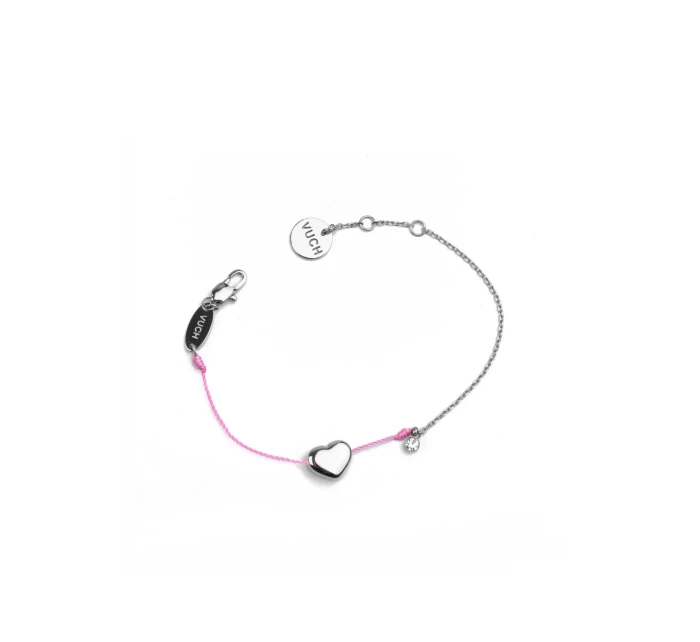 Náramek VUCH Shiny Heart Pink