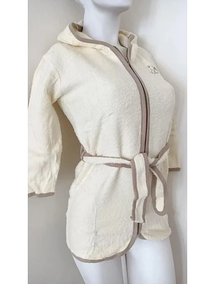 AKCE Dětský župan Teddy ecru model 19368043 - awama AKCE Dětský župan Teddy ecru model 19368043 - awama
