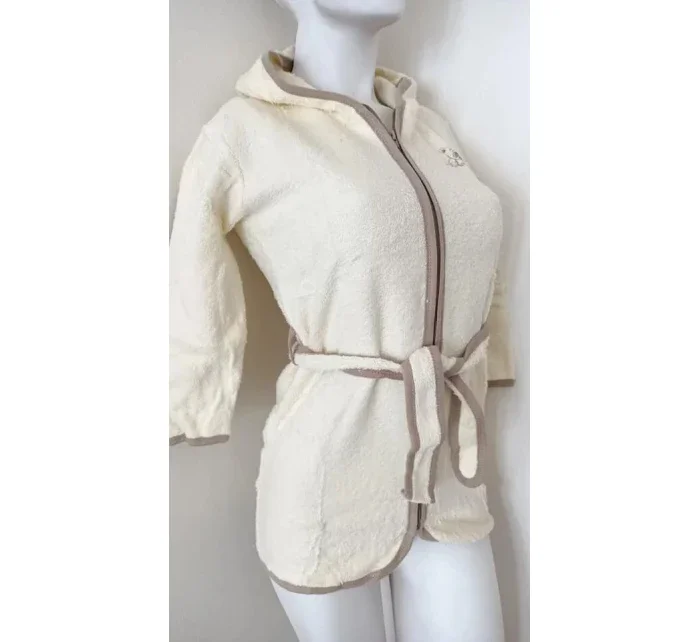 AKCE Dětský župan Teddy ecru model 19368043 - awama