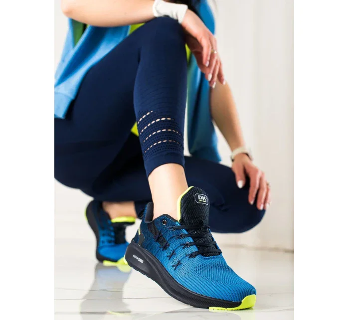 Klasické tenisky dámské modré bez podpatku Klasické tenisky dámské modré bez podpatku