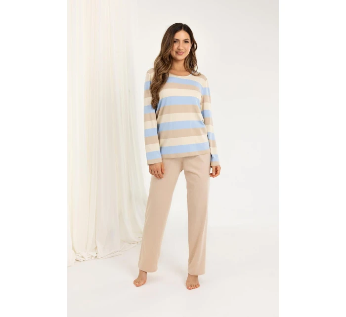 Dámské pyžamo model 21281060 long/r 2XL Z25/26 - Regina