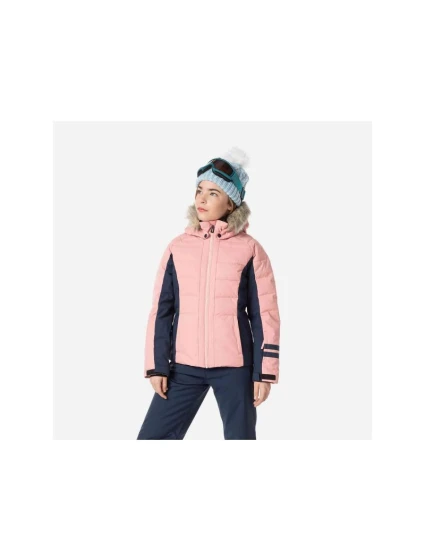 Rossignol Girl Polydown Jkt bunda růžová Rossignol Girl Polydown Jkt bunda růžová