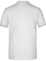 Daiber JN 710 Pánské elastické piqué polo 02.0710 grey heather