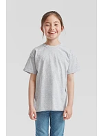 Fruit of the Loom Kids Valueweight T Dětské tričko 16.1033 heather grey Fruit of the Loom Kids Valueweight T Dětské tričko 16.1033 heather grey