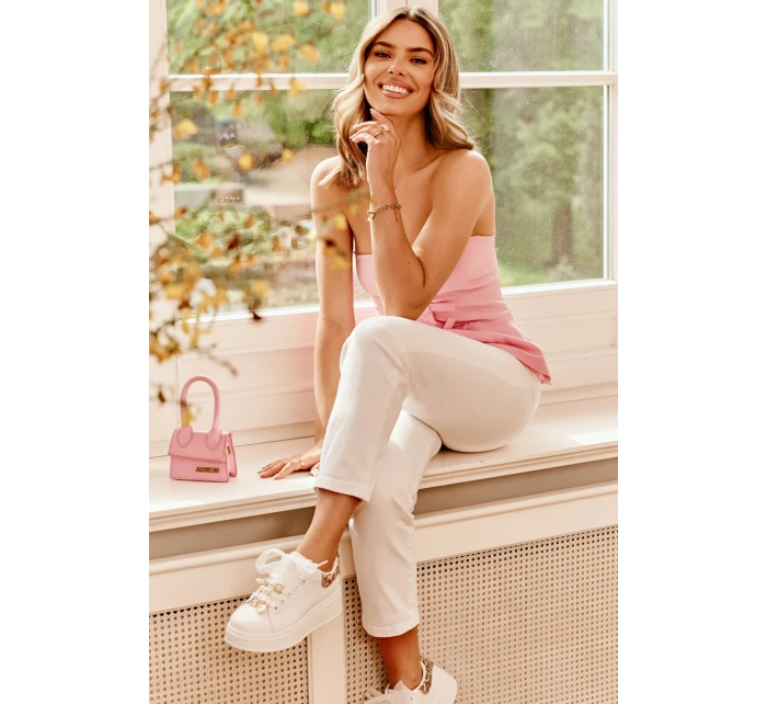 Dámské Tenisky Na Platformě S Bílé Panterka model 21699815 - Boto Dámské Tenisky Na Platformě S Bílé Panterka model 21699815 - Boto