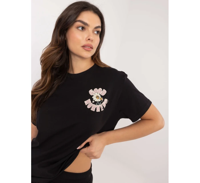 Bluzka model 20614023 czarny - FPrice Bluzka model 20614023 czarny - FPrice