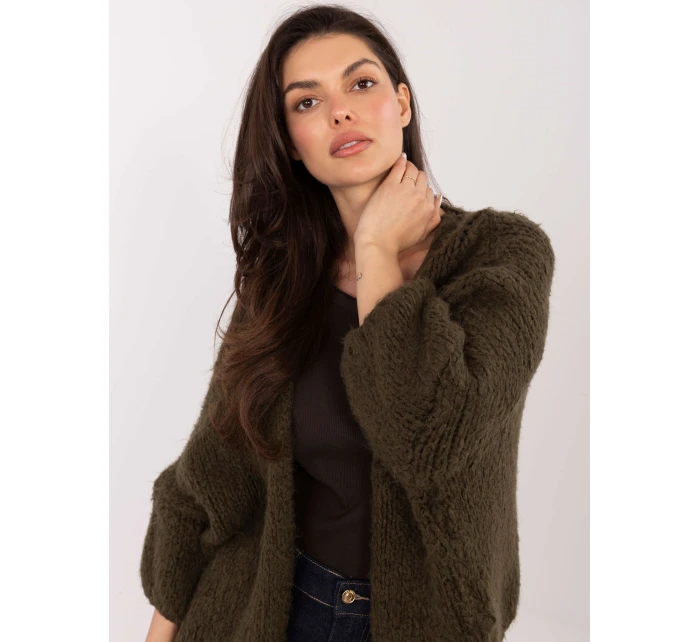 Sweter IT SW model 21776278 khaki - FPrice Sweter IT SW model 21776278 khaki - FPrice