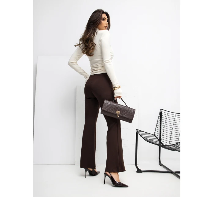 Spodnie dresowe RV DR model 21777665 ciemny brązowy - FPrice Spodnie dresowe RV DR model 21777665 ciemny brązowy - FPrice