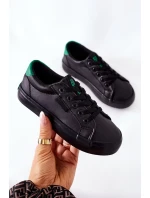 Children's Leather Sneakers BIG STAR DD374147 Black Children's Leather Sneakers BIG STAR DD374147 Black