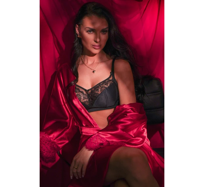 SATÉNOVÝ ŽUPAN 006 RED VELVET