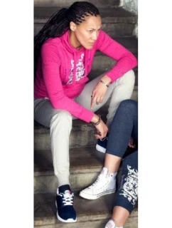 Dámské dlouhé kalhoty LEONE LW1008/S16 tmavě modré "S"