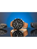 Pánské hodinky Giewont Chronograph Sapphire Brown-Black GW8720-A1