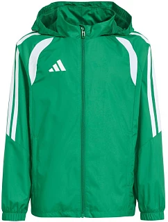 Dětská bunda adidas Tiro 26 League Windbreaker, zelená, KT2427