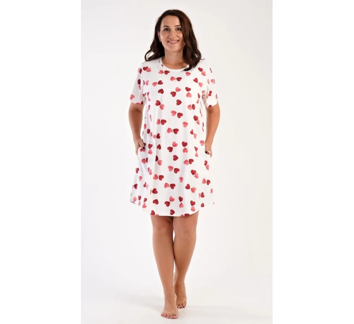 Dámské domácí šaty s krátkým rukávem model 18977131 - Vienetta