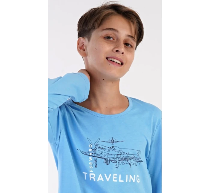 Dětské pyžamo dlouhé model 20711894 - Vienetta Kids Dětské pyžamo dlouhé model 20711894 - Vienetta Kids