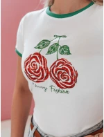 Dámské tričko white Dstreet model 21988834 - FashionStreet