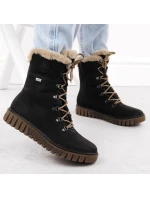 W  boty s kožešinou model 20810158 - Rieker