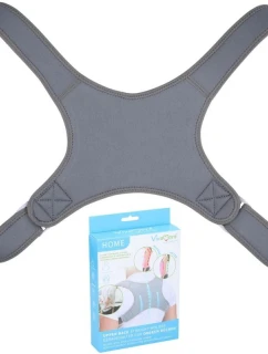 KOORDINÁTOR DRŽENÍ TĚLA NA ZÁDECH ŠEDÝ