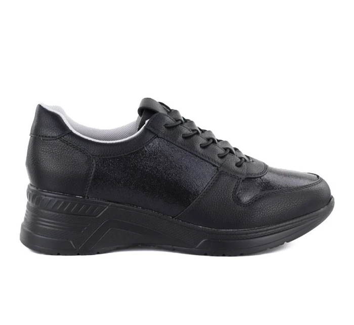 Dámské klasické sportovní polobotky černé M.Daszynski model 22068810 - M. Daszyński Dámské klasické sportovní polobotky černé M.Daszynski model 22068810 - M. Daszyński