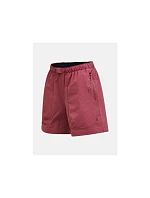 Dámské šortky PEAK PERFORMANCE W Outdoor Cargo Shorts, červené Dámské šortky PEAK PERFORMANCE W Outdoor Cargo Shorts, červené