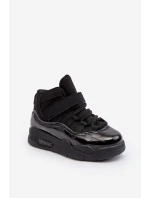 Dětské sportovní šněrovací boty černé model 21634805 - Boto