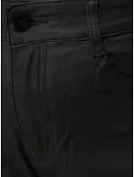 Spodnie damskie z wysokim stanem czarne model 22554667 - FashionStreet Spodnie damskie z wysokim stanem czarne model 22554667 - FashionStreet