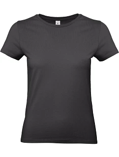 B&C #E190 /women Dámské tričko z těžké bavlny 01.004T model 22495436 black