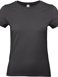 B&C #E190 /women Dámské tričko z těžké bavlny 01.004T used black