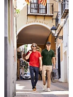 Fruit of the Loom Heavy 65/35 Pique Polo Piqué polo z těžké bavlny 16.3204 deep navy