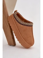 Dětské juniorská sněhule s výšivkou na platformě Camel Jolisse Dětské juniorská sněhule s výšivkou na platformě Camel Jolisse