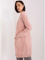 Sweter AT SW model 19040769 jasny różowy - FPrice Sweter AT SW model 19040769 jasny różowy - FPrice