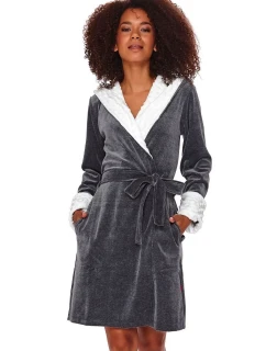 Dámský župan model 21066548 grey - Doctornap