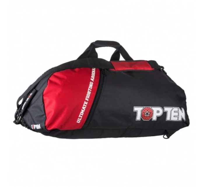 Sportovní taška TOP TEN s funkcí batohu 70 x 35 cm TOR-P2 MMA černo-červená