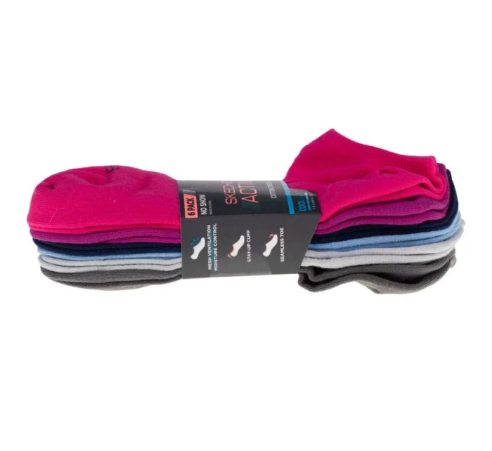 6ks Dámské ponožky model 21736097 Multicolour 3640 - Skechers
