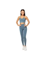 Allure Blue Melange bezešvá sportovní podprsenka - model 21931742 Allure Blue Melange bezešvá sportovní podprsenka - model 21931742