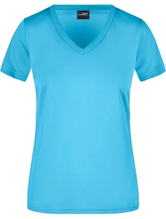 Daiber JN 735 Dámské sportovní tričko s výstřihem do V 02.0735 turquoise
