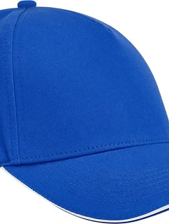 B 5 panelová kšiltovka sandwich EarthAware® 53. bright royal/white model 22411976 - Beechfield