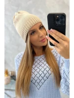 Dámská čepice Berry K344 beige