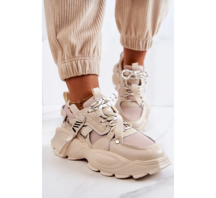 Sportovní obuv Tenisky GOE JJ2N4082 Béžová Sportovní obuv Tenisky GOE JJ2N4082 Béžová