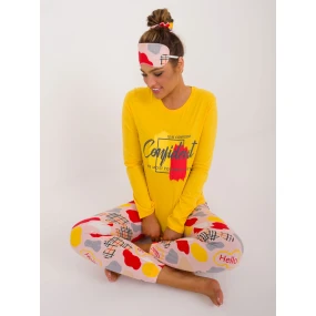 Pyžamo CLM PI 90165/2615.25 žluté Pyžamo CLM PI 90165/2615.25 žluté